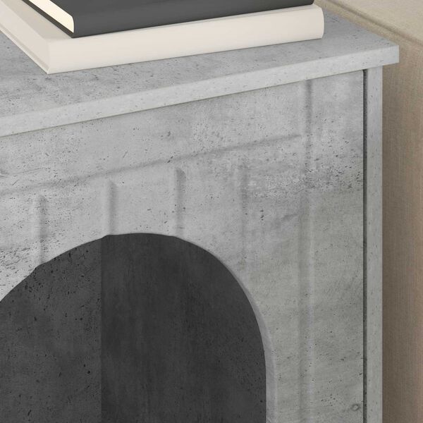 vidaXL Mačka Dom Bet&oacute;nov&aacute; 53 x 52 x 62 cm Kompozitn&eacute; drevo