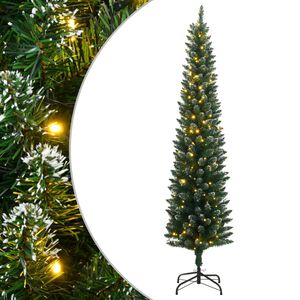 vidaXL Umel&yacute; &uacute;zky vianočn&yacute; stromček 150 LED 120 cm