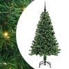 vidaXL Umel&yacute; vianočn&yacute; stromček Zelen&aacute; 150 cm PVC a Oceľ a Plast