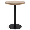 vidaXL Bistro stol&iacute;k bledohned&yacute; 60 cm MDF