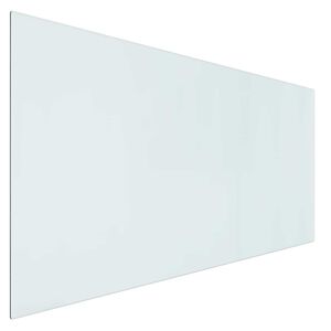 vidaXL Sklenen&aacute; doska krbu Priehľadn&aacute; 120 x 60 cm Sklo