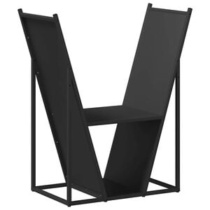 vidaXL Reg&aacute;l na krbov&eacute; drevo, 69,5x35x81 cm, za studena lisovan&aacute; oceľ