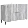 vidaXL Serv&iacute;rovacia skriňa so z&aacute;suvkou Siv&aacute; sonoma 89 x 34,5 x 62 cm