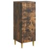 vidaXL Serv&iacute;rovacia skriňa Dymov&yacute; dub 33 x 34,5 x 90 cm