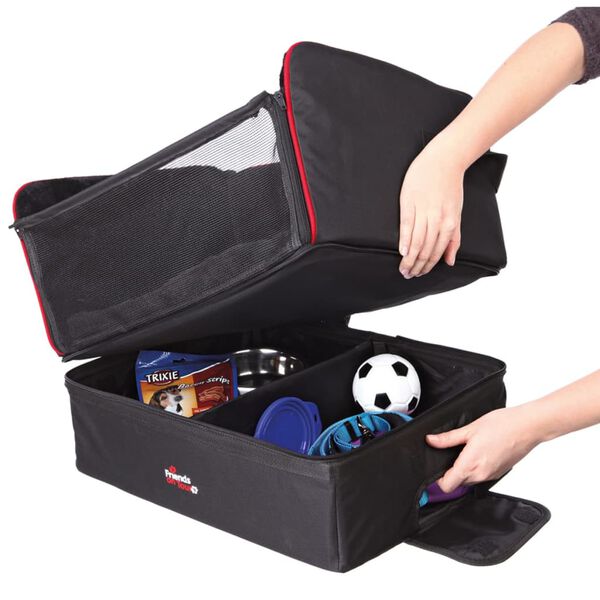 TRIXIE Autosedačka pre psa, 45x38x37 cm, čierna, 1322