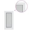vidaXL Okno do pivnice RISOR 30 x 70 cm PVC a sklo