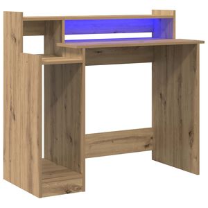 vidaXL St&ocirc;l Remeseln&yacute; dub Kompozitn&eacute; drevo 97 x 45 x 90 cm