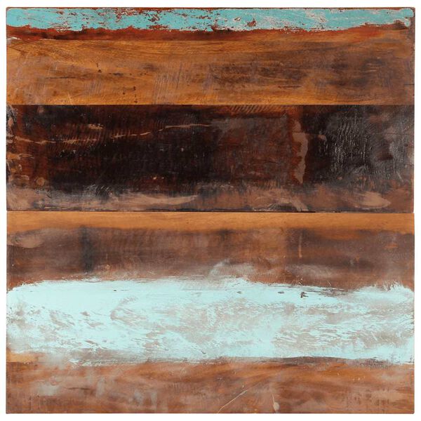 vidaXL Štvorcová stolová doska 80x80 cm, 25-27 mm, recyklovaný masív