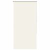 vidaXL Zatemňovacia roleta, sivobiela, 75x175 cm, &scaron;&iacute;rka l&aacute;tky 70,7 cm, polyester