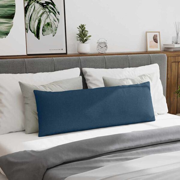 vidaXL Vank&uacute;&scaron;e na pohovku 2 pcs Modr&aacute; 120 x 40 cm l&aacute;tka