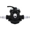 vidaXL Viacsmerový ventil pre pieskový filter ABS 1,5" 6-cestný