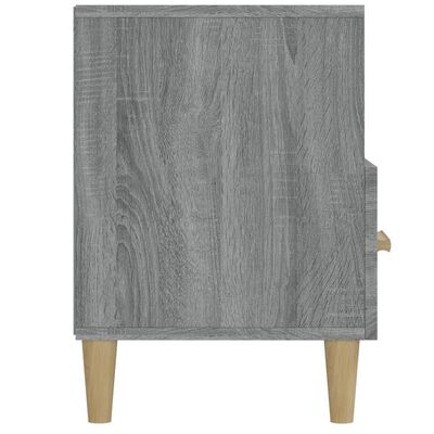 vidaXL TV skrinka sivý dub sonoma 102x36x50 cm spracované drevo