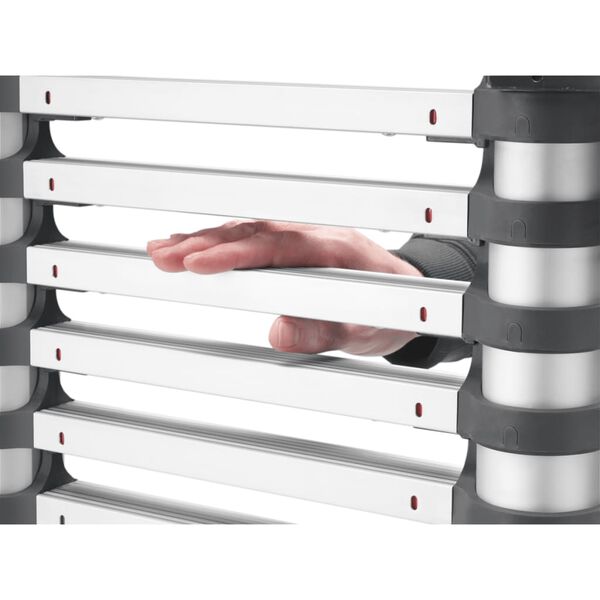 Hailo Teleskopický rebrík FlexLine 260 264 cm hliníkový