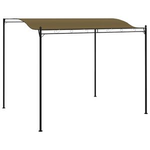 vidaXL Tieniaca plachta 3x2,4 m, sivohned&aacute; 180 g/m&sup2;