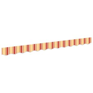 vidaXL Nahr&aacute;dzaj&uacute;ci lem mark&iacute;zy Žlt&aacute; a oranžov&aacute; 230 x 20 cm Polyester