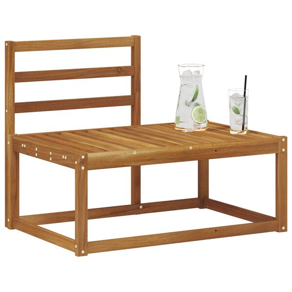 vidaXL Vonkaj&scaron;ia koncov&aacute; pohovka Pr&iacute;rodn&aacute; 91 x 63 x 73 cm