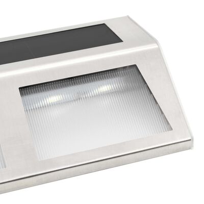 vidaXL Solárne lampy 4 ks LED svetlá teplé biele