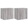 vidaXL TV n&aacute;stenn&eacute; skrinky 2 ks siv&eacute; sonoma 40,5x30x40cm kompoz. drevo