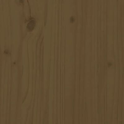 vidaXL Skrinka na topánky medovo-hnedá 70x38x45,5 cm masívna borovica
