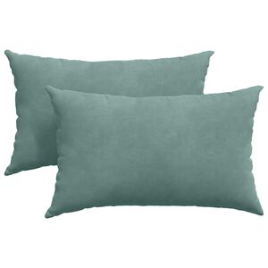 vidaXL Vank&uacute;&scaron;e na pohovku 2 pcs Morsk&aacute; zelen&aacute; 50 x 30 cm