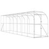 vidaXL Kurn&iacute;k proti stene Strieborn&aacute; 600 x 150 x 215 cm