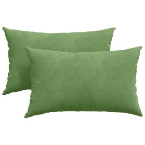 vidaXL Vank&uacute;&scaron;e na pohovku 2 pcs Svetlo zelen&aacute; 50 x 30 cm