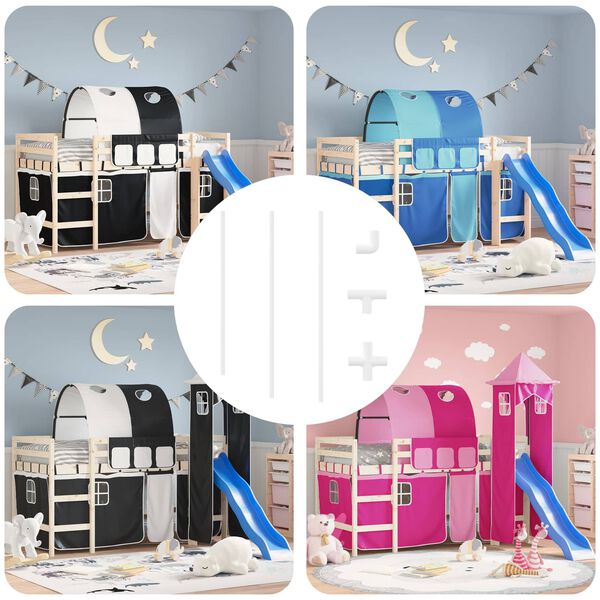 vidaXL PVC r&uacute;rka 29 pcs Biela PP a PE