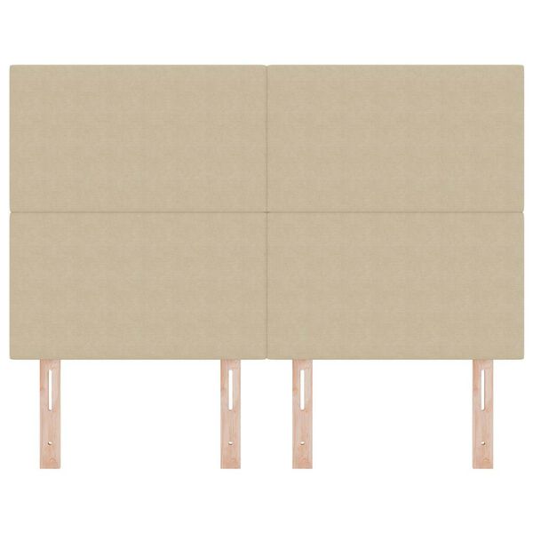 vidaXL Zadn&eacute; čelo s čelnou doskou Svetlozelen&aacute; &scaron;ed&aacute; 160 cm Umel&aacute; koža