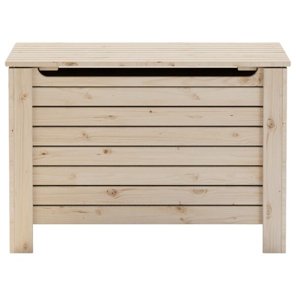 vidaXL Úložný box s vekom RANA 80x49x54 cm borovicový masív