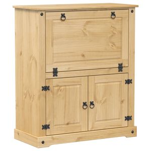 vidaXL Skrinka na v&iacute;no Corona 97x45x114 cm borovicov&yacute; mas&iacute;v