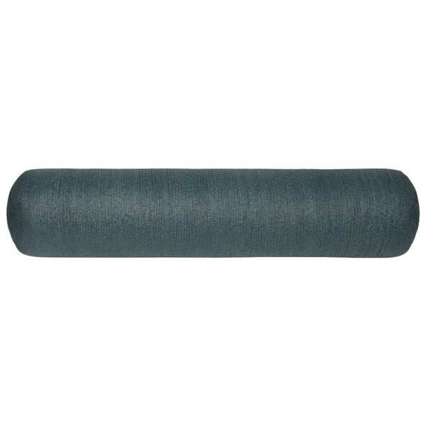 vidaXL Tieniaca sieť, HDPE 1,5x50 m, zelená 150 g/m²