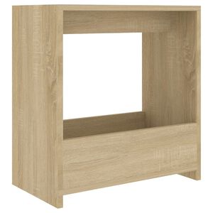 vidaXL Pr&iacute;ručn&yacute; stol&iacute;k, dub sonoma 50x26x50 cm, kompozitn&eacute; drevo