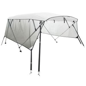 vidaXL Strie&scaron;ka Bimini so 4 obl&uacute;kmi a stenami 243x(170-182)x137 cm