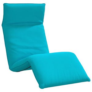 vidaXL Skladacie ležadlo tyrkysov&eacute; 175x54x8,5 cm oxfordsk&aacute; l&aacute;tka