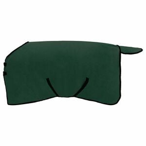 vidaXL Pl&aacute;&scaron;ť pre kone Pln&aacute; tmavozelen&aacute; 75 cm