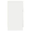 vidaXL Komoda so z&aacute;suvkou, biela 71x35x65 cm, kompozitn&eacute; drevo
