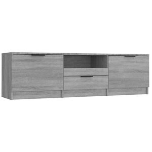 vidaXL TV skrinka siv&yacute; dub sonoma 140x35x40 cm spracovan&eacute; drevo