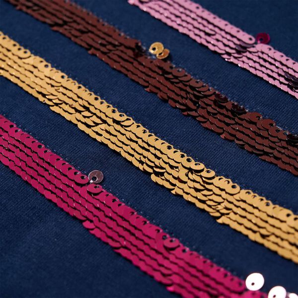 Detské mikinové šaty námornícké 92