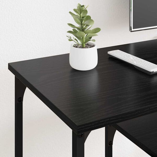 vidaXL TV skrinka Čierny dub 102 x 35 x 45,5 cm