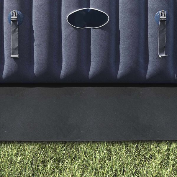 vidaXL Podložka pod baz&eacute;n Čierna 396 x 396 x 0,1 cm Netkan&aacute; text&iacute;lia