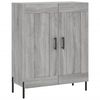 vidaXL Komoda siv&yacute; dub sonoma 69,5x34x90 cm kompozitn&eacute; drevo