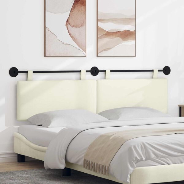 vidaXL Z&aacute;vesn&aacute; Čel&aacute; N&aacute;stenn&yacute; Kr&eacute;mov&aacute; 170 x 55 x 5 cm Kord&uacute;rov&aacute; tkanina