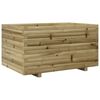 vidaXL Z&aacute;hradn&yacute; kvetin&aacute;č 90x60x49,5 cm impregnovan&aacute; borovica