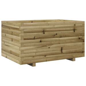 vidaXL Z&aacute;hradn&yacute; kvetin&aacute;č 90x60x49,5 cm impregnovan&aacute; borovica