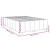 vidaXL Boxspring posteľ s matracom čierny 140x190 cm l&aacute;tka