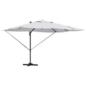 vidaXL Slnečn&iacute;k Pieskov&aacute; 351 x 250 x 253 cm Polyester a hlin&iacute;k