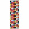 vidaXL Beh&uacute;ň LESAKA farebn&eacute; 100 x 300 cm Diamantov&yacute; zamat
