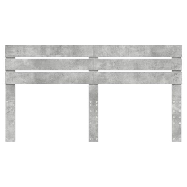 vidaXL Zadn&eacute; čelo Bet&oacute;nov&aacute; &scaron;ed&aacute; 200 cm Kompozitn&eacute; drevo