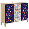 vidaXL Serv&iacute;rovacia skriňa MAINZ Sonoma 102 x 33 x 75 cm