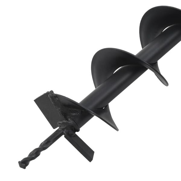 vidaXL Nadstavec na zemný vrták, oceľ 100 mm